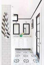 Bathroom furniture bathroom vanities bathroom vanity mirrors bathroom sinks bathroom faucets bathroom cabinets tubs showers. Black And Gray Moroccan Tile Bathroom Floor Tiles Contemporary Bathroom