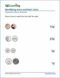Free Preschool Kindergarten Money Worksheets Printable Kindergarten Money Worksheets Money Worksheets Money Kindergarten