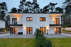 durfen wir vorstellen clever platzsparend und individuell doppelhauser haustyp wenn ein kleines oder langliche doppelhaus fertighaus haus haus bauen