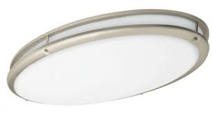 Install 4 c batteries, then reattach the light to the mounting bracket by turning it clockwise. Led Oval Ringed Decorative Ceiling Light 34w 2 900 Lumens