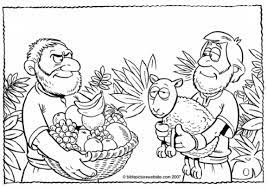 Jacob and esau coloring pages. Http Coloringtop Com Sites Default Files 0 1164 Jpg Cain And Abel Sunday School Coloring Pages Bible Crafts Sunday School