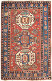 Antique Kazak Rug Antkaza019 Rugs Rugs On Carpet Kazak Rug