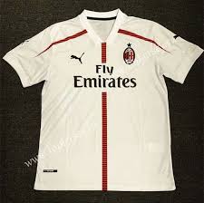 2019 2020 Ac Milan Away White Thailand Soccer Jersey Aaa 712 Soccer Jersey Ac Milan Soccer