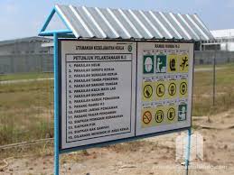 Setiap bidang pekerjaan haruslah memprioritaskan keselamatan kerja. Harga Jual Papan Petunjuk Keselamatan Kerja K3 Psm Com