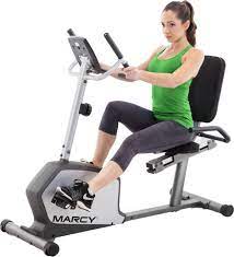 It's a budget trainer, and it doesn't offer a wide array of features, however, does have a pretty robust production and allows carrying out mild to medium intensity aerobic exercises. Marcy Magnetic Recumbent Exercise Bike Dick S Sporting Goods