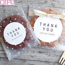 Qifu 100pcs Small Plastic Bags Transparent Cellophane Bag Birthday Goodies Plastic Transparent Gift Candy Cookie Bags Polka Dot I Www Hotdealsgalore Com Candy Packaging Cookie Bags Cookie Packaging