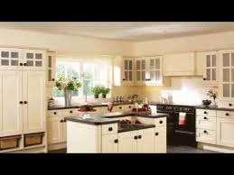 cream colored kitchen cabinets with