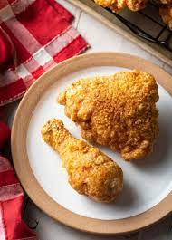 Take the baking pan out of the oven and melt the butter on it. Tavern Fried Chicken Recipe Video A Spicy Perspective