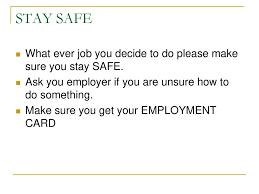 One of the benefits of having a green card is the ability to work without a permit. Thinking Of Getting Your First Part Time Job Ppt Download