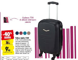 Plus la valise est légère, plus elle est facile à transporter. Carrefour Valise Rigide Star Pas Chere A 9 90