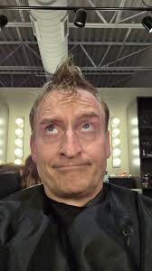 Welp. I was going for the spiked look. But decided against it. What do you  think?