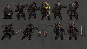 Artstation Darkest Dungeon Dark Souls Skin Mod 2 Lei Wu Darkest Dungeon Dark Souls Dungeon