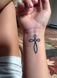This tattoo is as feminine and dainty as it gets. Tattoos Design Ideas 32 Best Attractive Cross Tattoos Design Ideas For Girls