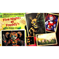 Five nights at freddys and fnaf foxy coloring pages. Five Nights At Freddy S The Freddy Files Updated Colour Edition By Scott Cawthon Fazbear Frights Fnaf Shopee Malaysia
