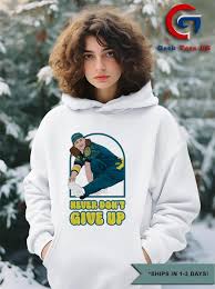 Raygun Breakdancer dont ever give up art shirt, hoodie, sweater, long  sleeve and tank top