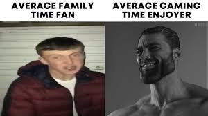 The other (energy) is the conscious living entity (individual, spirit soul), designated as the enjoyer. Average Family Time Fan Vs Average Gaming Time Enjoyer Youtube
