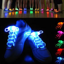 Led Light Up Glow Shoelaces Xmas Decor Flash Shoestring Halloween Party Disco Green Walmart Com