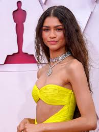 Her breakthrough happened when she began playing the part of rocky blue on the disney channel sitcom shake … Zendaya Wore Super Long Hair To The 2021 Oscars Red Carpet Allure