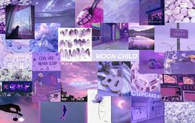 See more ideas about aesthetic collage, photo wall collage, aesthetic pastel wallpaper. Purple Collage Wallpaper Laptop