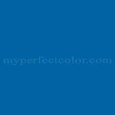Glidden Mb Royal Blue Precisely Matched