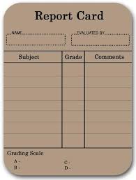 The teachers report on the performance of their students through a narrative. Report Card Blank School Report Card Report Card Template Report Card