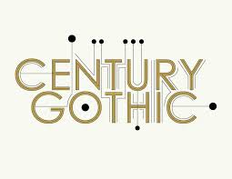 Once you are pleased with the settings for that section you can click save. Century Gothic Logo And Font Poster On Behance