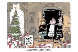Editorial cartoon: Christmas comes early