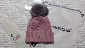 New Womens Hat Moncler Cable Knit Beanie With Genuine Silver Fox Fur Pom Fashion Clothing Shoes Accessories Womensaccessor Hats For Women Fur Pom Pom Hats