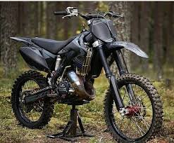 Black Dirt Bike