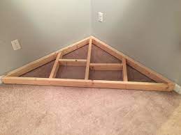 Kids Playroom Corner Stage Diy Play Stage Built From 2x4 S Here Is The Frame Girls Room Diy Playroom Stage Kids Playroom