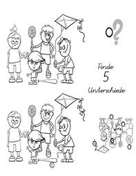 Vorschule Unterschiede Finden Suchbild Kinder Zum erstenmal darf emil allein nach berlin fahren. vorschule unterschiede finden
