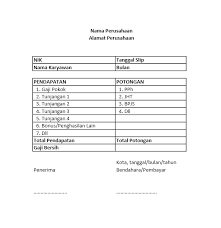 Contoh surat keterangan penghasilan guru honorer berkas. Contoh Slip Gaji Karyawan Wiraswasta Dan Guru Honorer Pns Dan Guru