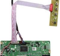 VSDISPLAY VGA DVI LVDs Controller Board 40Pin for 15.6" 1366x768 LP156WH2  LP156WH3 LP156WH4 TL B156XW02 N156B6-L0b LCD Screen