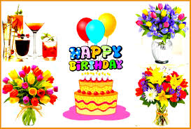 Birthday Cake With Balloons And Flowers Birthday Cake And Flowers And Balloons Happy Birthday Balloons Happy Birthday Cakes Birthday Balloons