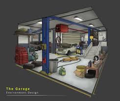 They think, it's just a garage. Artstation Garage Design Shashank Palle
