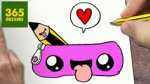 Comment Dessiner Une Trousse Kawaii Etape Par Etape Dessins Kawaii Facile Dessin Kawaii 365 Dessins 365 Dessin Logo