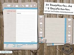Protokoll vorlage word ist eine kostenlose word vorlage eines besprechungsprotokolls. 30 Rezeptkarten Din A4 Und 9 Registerkarten Rezeptkarten Kochbuch Rezeptbuch