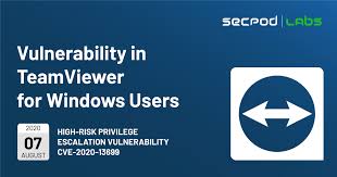 A global technology company and leading provider of a connectivity platform. High Risk Vulnerability In Teamviewer Could Be Exploited To Crack Users Password Secpod Blog