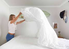 Smooth out the fitted sheet and make sure it is tight because if it isn?t the flat sheet will look lumpy. 8 Bed Making Mistakes And How To Fix Them