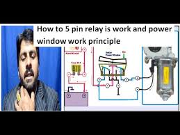 Trigger current (nominal current) : How To 5 Pin Relay Is Works Power Window System Working Principle Urdu Hindi Youtube Youtube