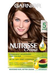 Garnier Nutrisse 5 Brown Permanent Hair Dye