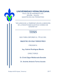 PDF) Influencia de la Temperatura en la Medición de la Resistividad  Eléctrica Húmeda de Concretos