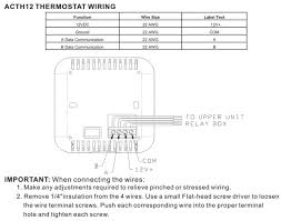 This home depot guide will teach you how to tackle a thermostat that is not working and other basic thermostat troubleshooting. I Need A Wire Diagram For The Acth12 Thermostat Advent Air Acth12 Digital Wall Thermostat