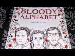 I'm particularly proud of this set, because after spending nearly 9 years creating coloring pages for this site, this is the very first one that was drawn by my own daughter! Vlogtober Bloody Alphabet Coloring Book Flip Through Adults Only Youtube