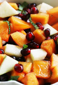 Persimmon Pomegranate Fruit Salad Recipe Simplyrecipes Com Recipe Persimmon Recipes Fruit Salad Recipes Salad Recipes