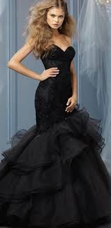 Pin By Deborah Escobar On The Gown Boutique Black Wedding Gowns Halloween Wedding Dresses Black Wedding Dresses