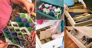 You can decide what size and how many drawers you want. 15 Cool Diy Drawer Divider Ideas To Conquer Clutter