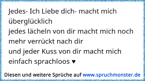 Jedes Ich Liebe Dich Macht Mich überglücklichjedes Lächeln Von Dir