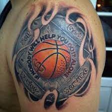 9 Basketball Ideas Basketball Tattoos Basketball Tattoos