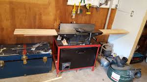 Diy Jointer Extension Tables For Beaver 3800 Table Extension Woodworking Woodworking Plans
